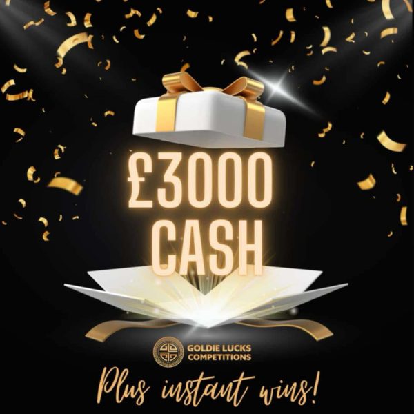 £3000 CASH MAIN + INSTANT WINS