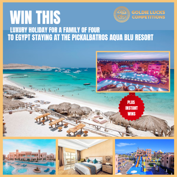 WIN A LUXURY HOLIDAY TO HURGHADA