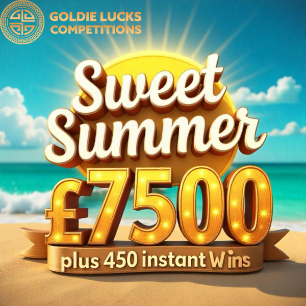 SWEET SUMMER SURPRISE £7500 MAIN PLUS INSTANT WINS