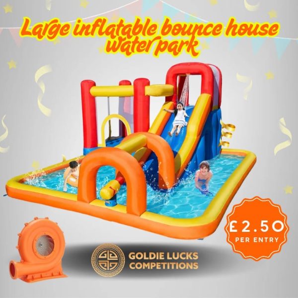 8 IN 1 LARGE INFLATABLE BOUNCE HOUSE WATER PARK OR £250