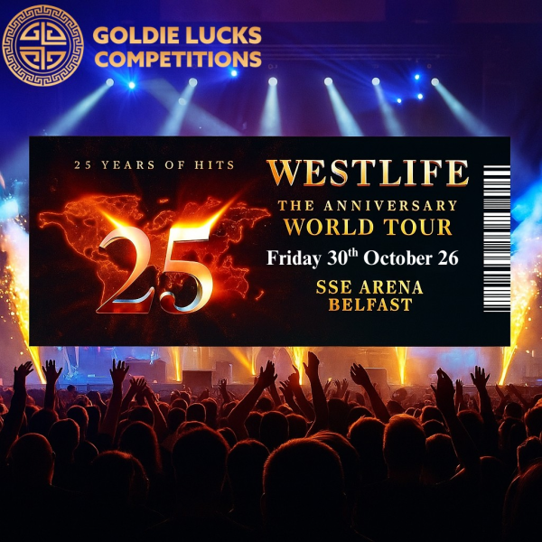 2 X VIP WESTLIFE TICKETS 🎫 (prize only)
