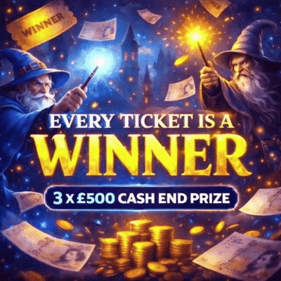 EVERY TICKET IS A WINNER 🧙