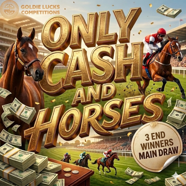 ONLY CASH AND HORSES 🐎- 3 END WINNERS